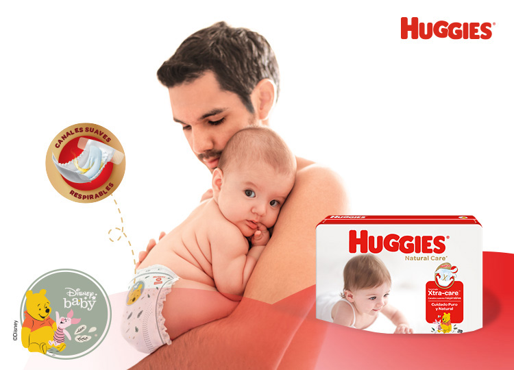 LAO_T4_NaturalCare_750x540 Huggies Natural Care M70 /G66 /XG52 /XXG52 ¡Pack Quincenal! - Imagen 1