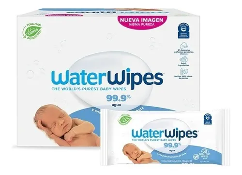 Toallitas Húmedas (Baby Wipes ''Pure Water'') Repuesto x 82 Toallitas –  Lumilu Perú