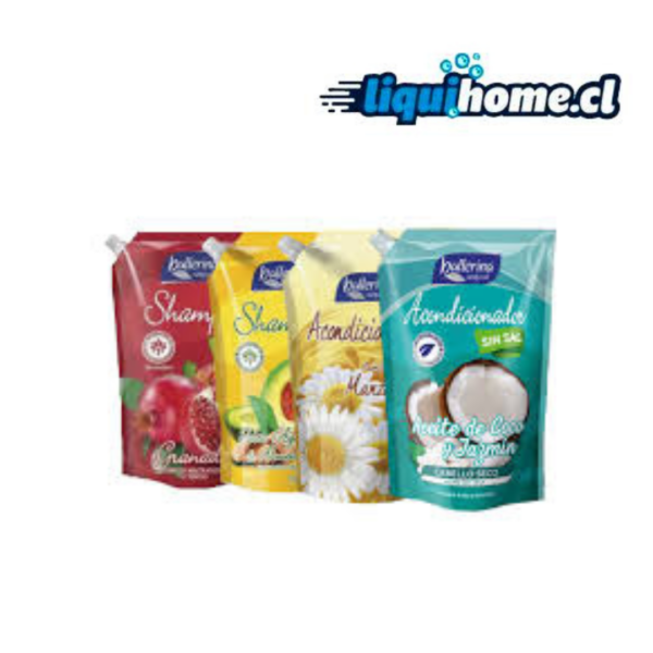 SHAMPOO BALLERINA 750ML PACK C/3UNI