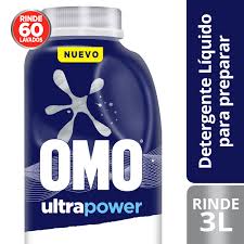 OMO DETERGENTE LIQUIDO PARA DILUIR 500ML RINDE 3LT
