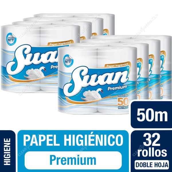SWAN PAPEL HIGIENICO 50MT (8x4)32Rollos MANGA