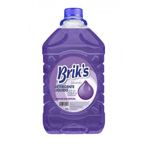 BRIKS DETERGENTE LAVANDA 5Lt
