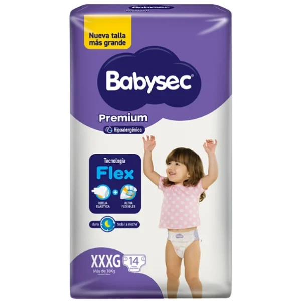 BABYSEC PREMIUM PACK MENSUAL - XXXG 112U [+ de 18Kgs]
